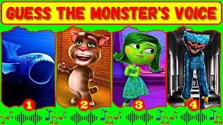 Guess Monster Voice 💥 The Bloop Talking Tom Disgust Inside Out 2 Huggy Wuggy Coffin Dance [upl. by Lucien852]