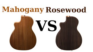 Larrivee OMV03R vs OMV03M  Mahogany VS Rosewood [upl. by Gastineau]