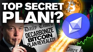 Elon Musks quotSECRET PLANSquot For BITCOIN amp ETHEREUM [upl. by Eelyrag]