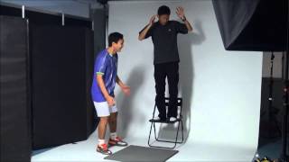 Team Yonex Take The Power Cushion Test [upl. by Binah393]