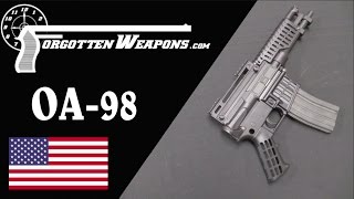 Olympic Arms OA98 AR Pistol  A Strange Product of the AWB [upl. by Nnyleve]