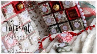 Tutorial Calendario de Adviento 🎄🎁 [upl. by Seldan]