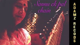 Sanu Ek Pal Chain  Sitar Cover  Anita Sharma  Raid movie HD video [upl. by Nnylrac362]