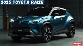 2025 Toyota Raize Revealed  Subcompact SUV That Catches Attention Is Coming Back [upl. by Adnolahs]