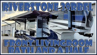 Luxury 5th Wheel 2021 Riverstone Legacy 39RBFL Couchs RV Nation a RV Wholesaler  Walk Through Tour [upl. by Warring]