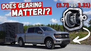 Ford F150 373 vs 331 Gears 5L Coyote V8  Which Tows Better [upl. by Blasien56]