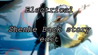 Electrical Edit  Genshin impact  Alight Motion  Read desc  M1KADAIRY [upl. by Weinberg]