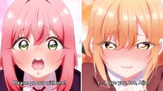 Hakari and Karane Confess to Rentarou  100 Girlfriends Who Really Love You Episode 1 [upl. by Eniaj]