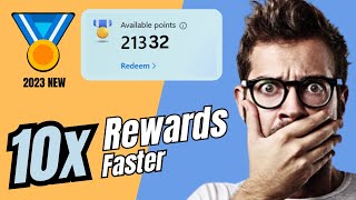 NEW Fastest Way to Grind Microsoft Rewards Points 10x faster🤑 FREE [upl. by Nahtannhoj]