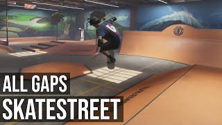 All Gaps Skatestreet  Gap Master Trophy Complete All Gap Collections  Tony Hawks Pro Skater 12 [upl. by Ledarf]