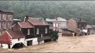 Chaudfontaine  Inondations [upl. by Ezeerb]