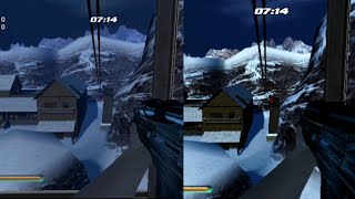 007 Nightfire PlayStation 2 vs Gamecube Multiplayer test [upl. by Enairb]