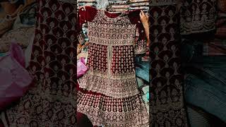 Letest👍🏻Designer Corp top Wedding lehenga👗collection online shopping Sowcarpet 🔥supper viralshort [upl. by Ray]