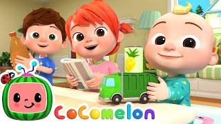 Recycling Truck Song  CoComelon Nursery Rhymes amp Kids Songs [upl. by Ebberta707]