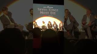 Seven Kings Must Die Cast Premiere Fro Nflx Behind The Scenes With The Cast For Chancetv 3 [upl. by Nael]