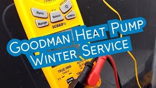 Goodman Heat Pumps  Winter Service [upl. by Melantha547]