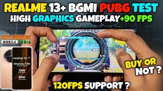 RealMe 13 Bgmi Pubg Test  RealMe 13 Plus Gaming Review And 90 Fps Gameplay  RealMe 13 5G Phone [upl. by Naol]