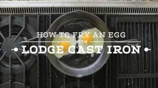 How to Fry an Egg in a Cast Iron Skillet [upl. by Link]