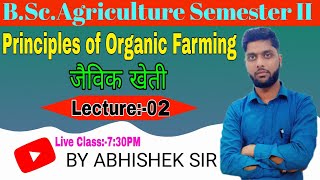 Principles of Organic Farming Bsc Agriculture 2nd Semester  Organic Farming Bsc Ag 2nd Semester [upl. by Ahseinet604]