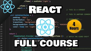 React Full Course for free ⚛️ 2024 [upl. by Paolo]