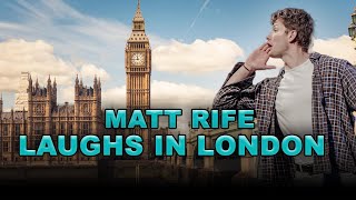 LEARNING LONDON  Matt Rife Crowd Work [upl. by Thamora]