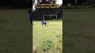 Which footers are you 😍⚽🔥🙌😅trending funny shorts shoot football [upl. by Infield]