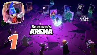 Disney Sorcerers Arena  NEW FREE GAME  iOS  Gameplay Walkthrough Part 1 [upl. by Dygal]