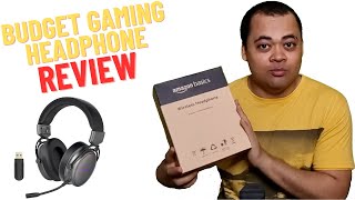 Budget Gaming Headphone  Amazon Basics Gaming Headphone Detailed Review [upl. by Lanor]