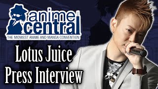 An Interview with Lotus Juice  Anime Central 2024 [upl. by Martinic]