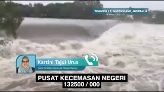 LIVE Ribuan penduduk dipindahkan ekoran banjir di Townsville [upl. by Henrietta820]