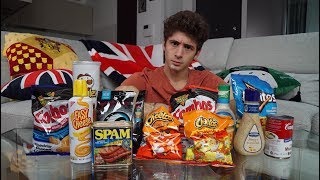 PROVO gli SNACK AMERICANI  Unboxing Favij [upl. by Tesler]