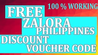 ZALORA PH DISCOUNT HACK VOUCHER CODE up to 1000pesos [upl. by Ellerey]