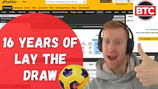 How to pick the BEST matches for Lay The Draw  Football Trading Strategy [upl. by Wasson240]