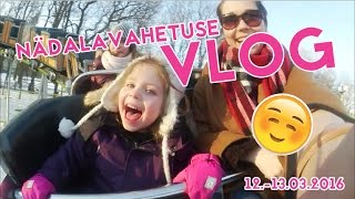 Nädalavahetuse VLOG Lumesulgpall ja pühapäev vanavanematega [upl. by Jayne222]