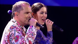 Miguel Bosé  Francisca Valenzuela  Morena Mía Festival de la Canción de Viña del Mar 2013 [upl. by Netsyrc]