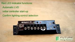 Sunlight Solar Lighting Controller By Morningstar [upl. by Rahs]