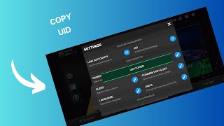 How to copy UID of your account in EA FC MOBILE 24 [upl. by Amargo]