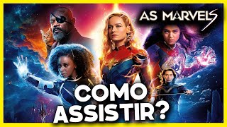 COMO e ONDE ASSISTIR AS MARVELS FILME COMPLETO [upl. by Genvieve]