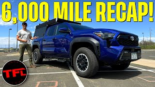 2024 Toyota Tacoma Heres a Recap and What We Think After Owning It For 6000 Miles [upl. by Ahsienom]