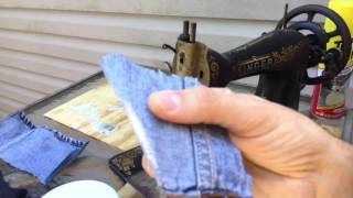 Singer 115 treadle sewing machine restoration Video 8 [upl. by Zebulon334]