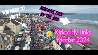 Kirkcaldy Links Market Funfair Vlog 2024 [upl. by Remsen337]