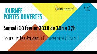 Journée portes ouvertes à lUniversité dEvry [upl. by Awra]