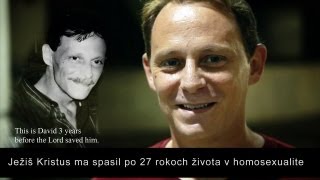 Ježiš Kristus ma spasil po 27 rokoch života v homosexualite [upl. by Clotilde]