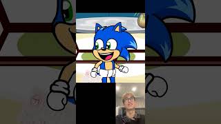 SONICS ULTIMATE 2D SPEED DASH CHALLENGE  Sonic The Hedgehog 3  Cartoon Animation [upl. by Okomom]