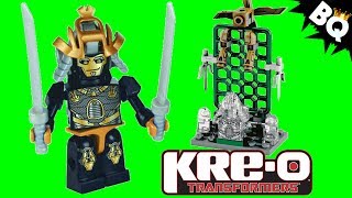 KREO Transformers Autobot Drift Custom Kreon Review  BrickQueen [upl. by Anayra]