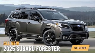 2025 Subaru Forester Unveiled  greater passenger capacity and a quieter ride [upl. by Imis]