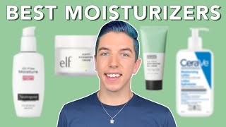 The BEST Drugstore Face Moisturizers [upl. by Enelez]