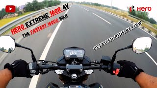 Hero Xtreme 160R 4V Detailed Ride ReviewBetter than TVS Apache RTR 160 4V amp Pulsar N160 [upl. by Dianne]