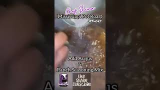 How to Make a Mississippi Pot Roast shorts￼ [upl. by Omari987]