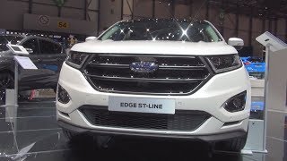 Ford Edge ST Line 20 TDCi 210 hp 2017 Exterior and Interior [upl. by Weissmann]